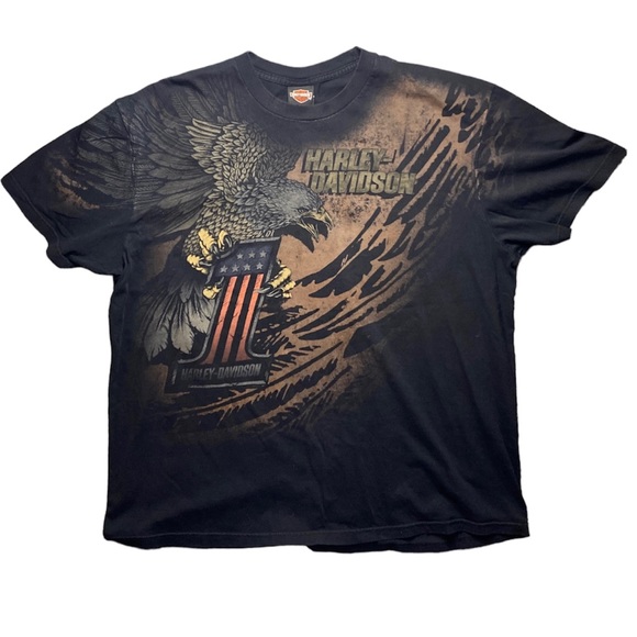 Harley-Davidson Other - Harley Davidson Eagle All Over Print Graphic T Shirt